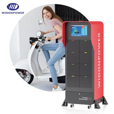 8-12-24 ranuras Smart Battery Swapping Station 40DC -72VDC El paquete de baterías para bicicletas eléctricas, motocicletas eléctricas, scooters eléctricos