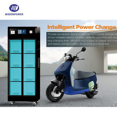 40VDC-75VDC Estaciones de intercambio de baterías de bicicleta eléctrica personalizada