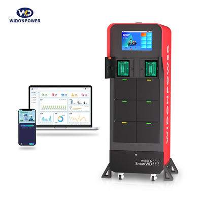 Depósito de recarga de baterías de automóviles recarga tus baterías con la última tecnología e interfaz de pantalla táctil